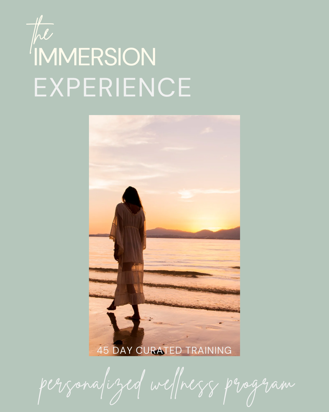 30 Day Immersion Experience